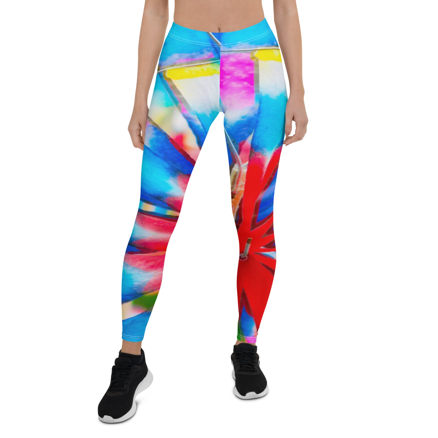 ¡Relájate, hazlo! Leggings de prisma arcoiris