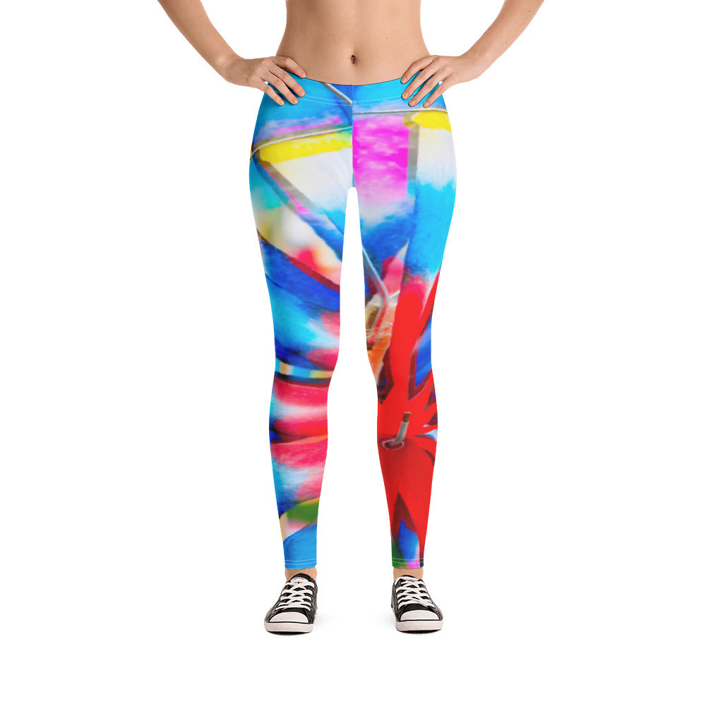 ¡Relájate, hazlo! Leggings de prisma arcoiris