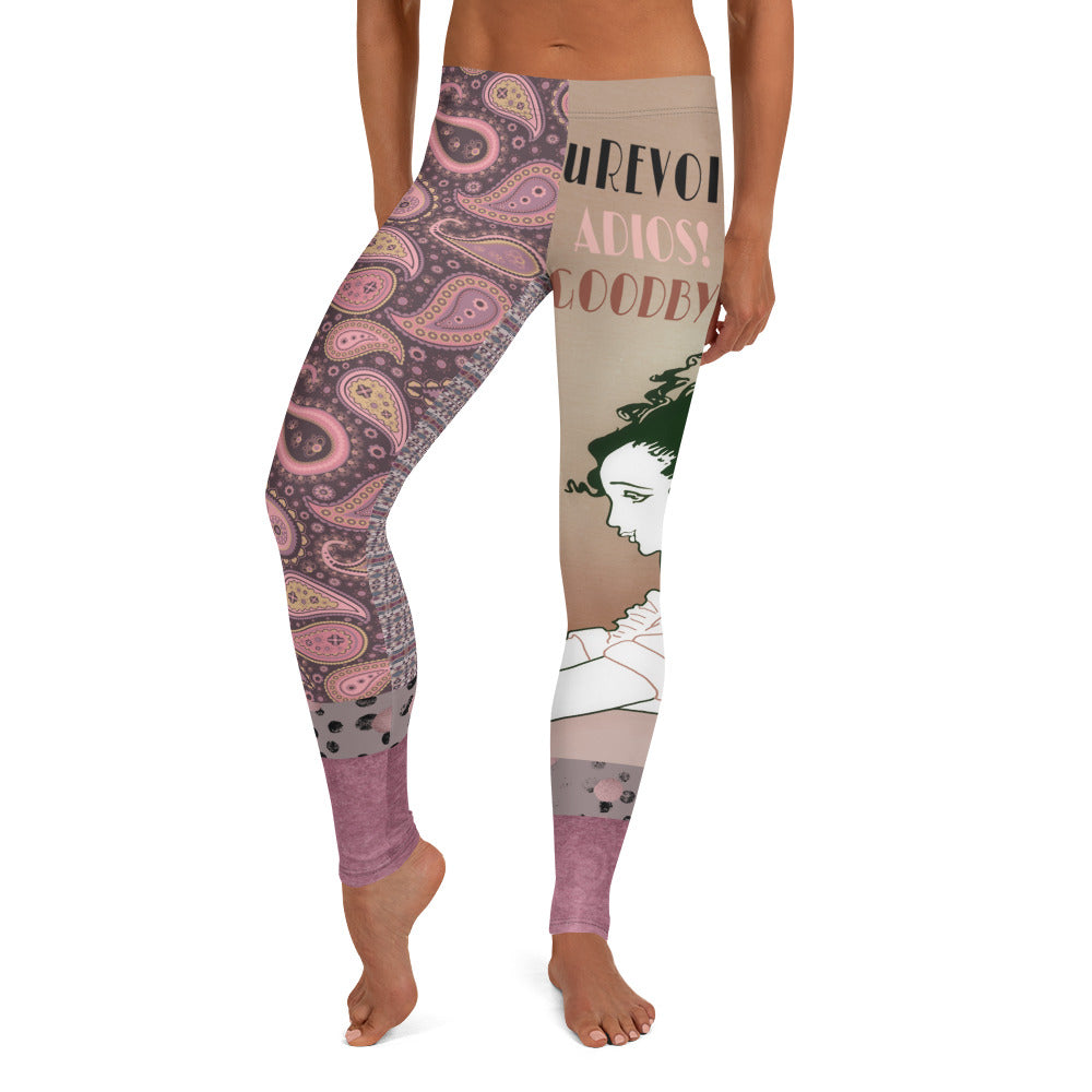 Adios! Pink Mojave Leggings