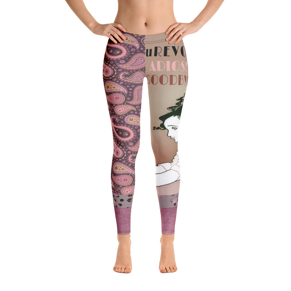 Adios! Pink Mojave Leggings