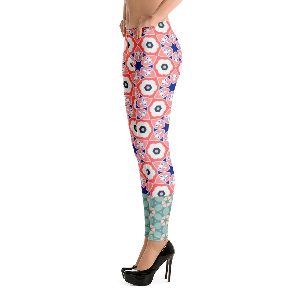 Aye-Aye Captain Pinup Girl Leggings