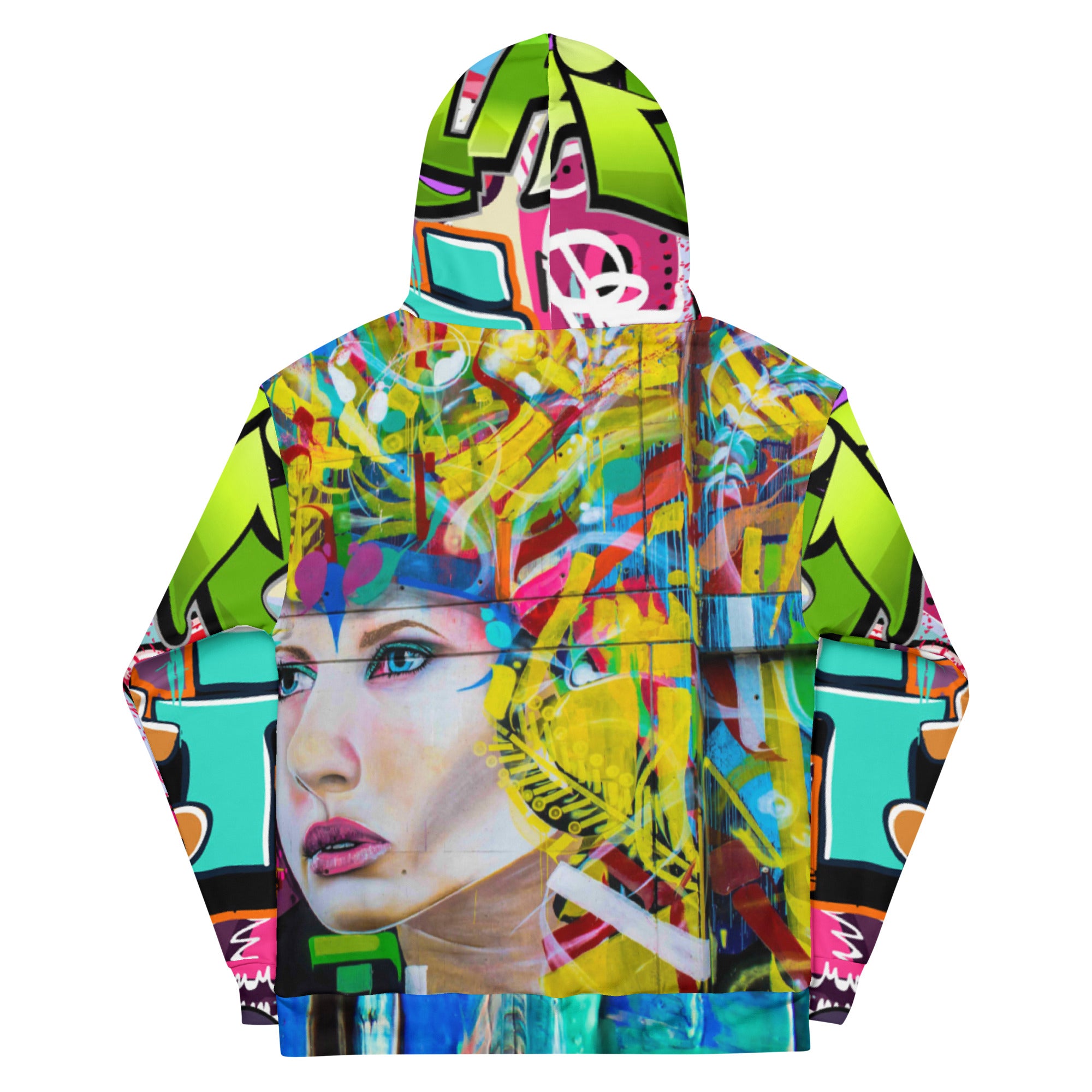 Sudadera con capucha unisex Mundialis Graffiti