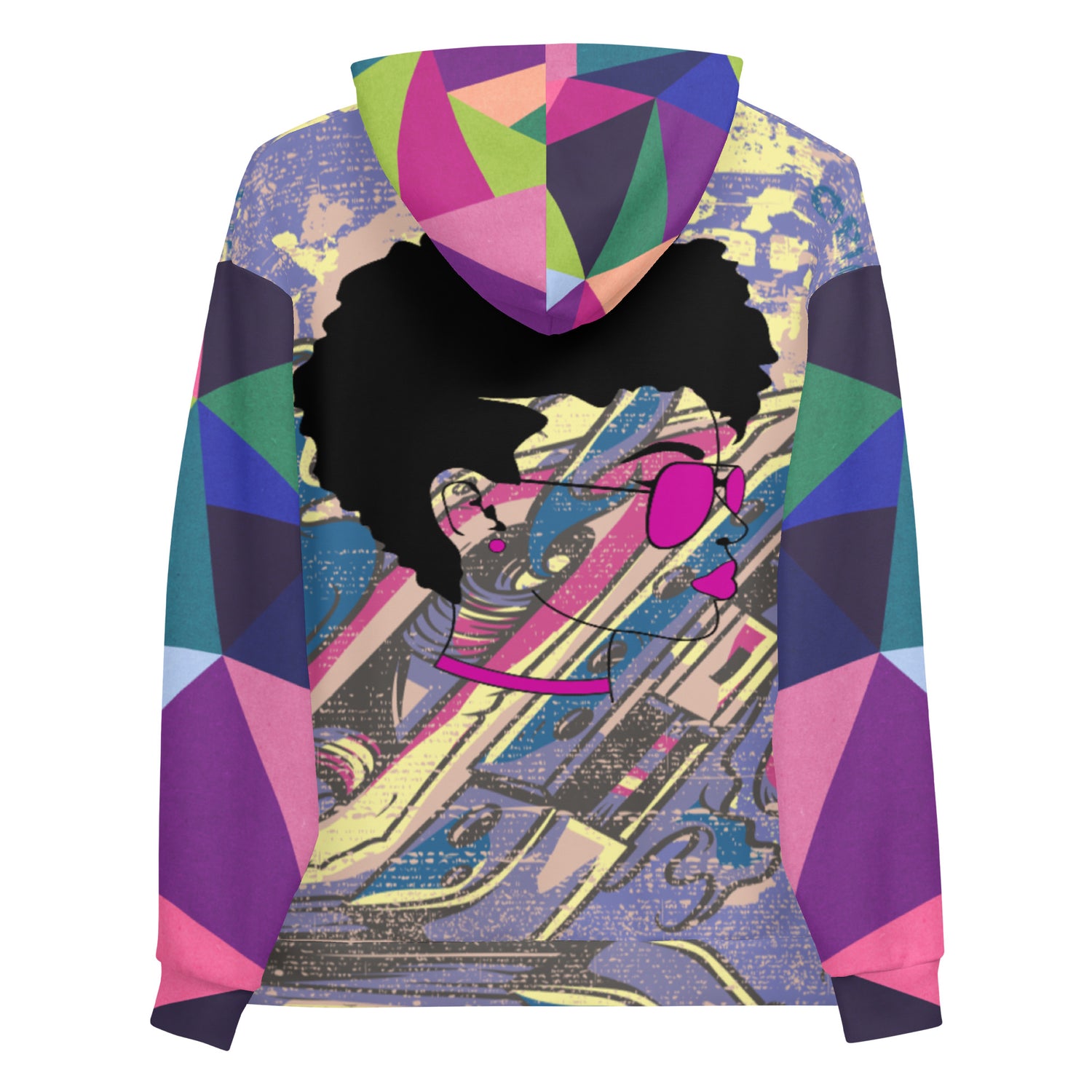 RAve Girl Purple Prism Hoody