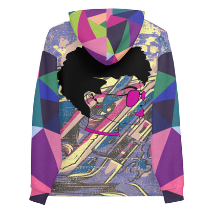 RAve Girl Purple Prism Hoody