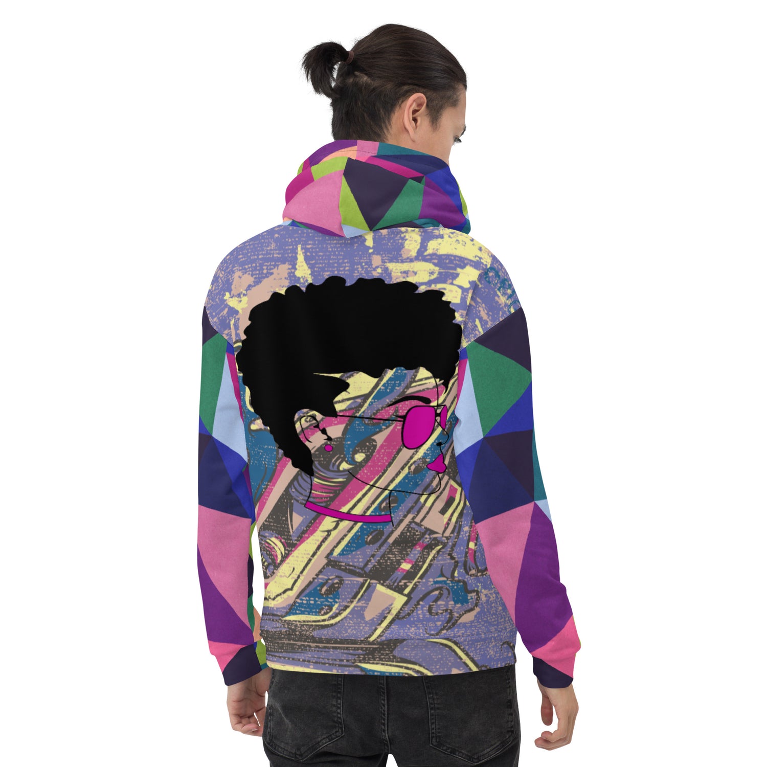 RAve Girl Purple Prism Hoody