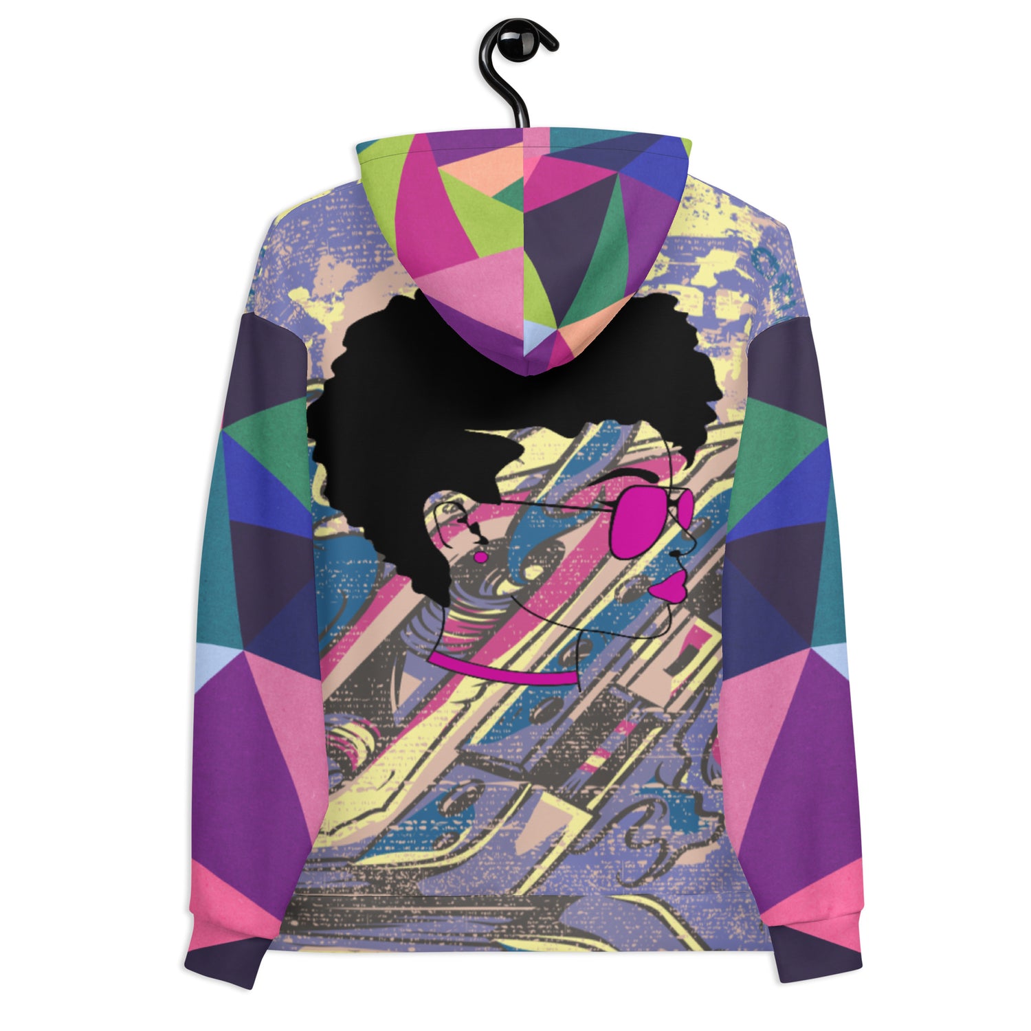 Sudadera con capucha Prism morada para niña RAve