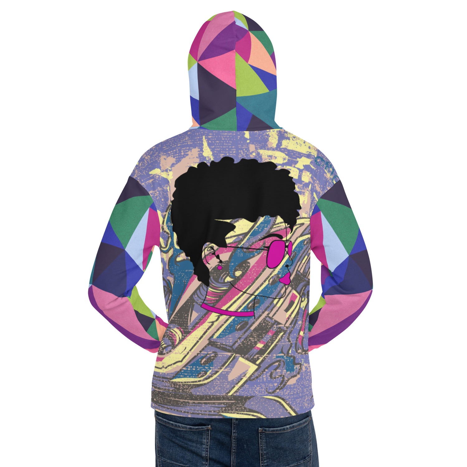 RAve Girl Purple Prism Hoody