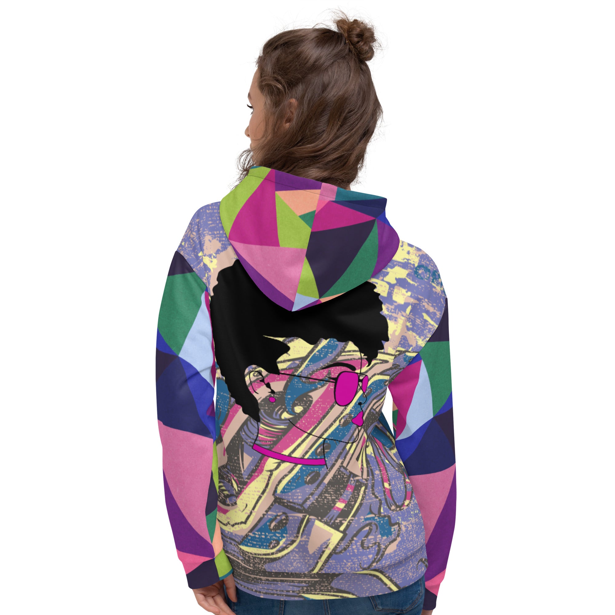 RAve Girl Purple Prism Hoody