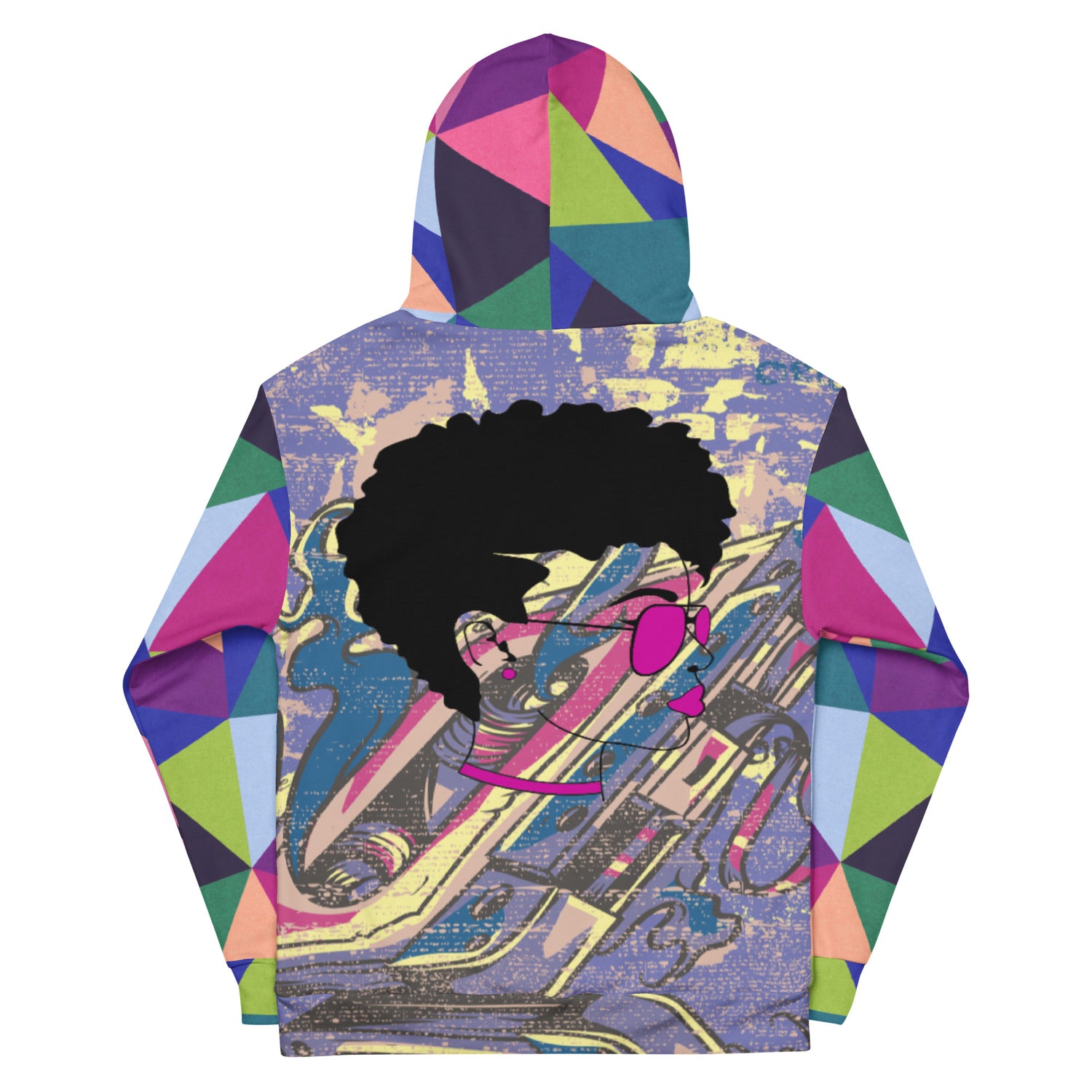 RAve Girl Purple Prism Hoody