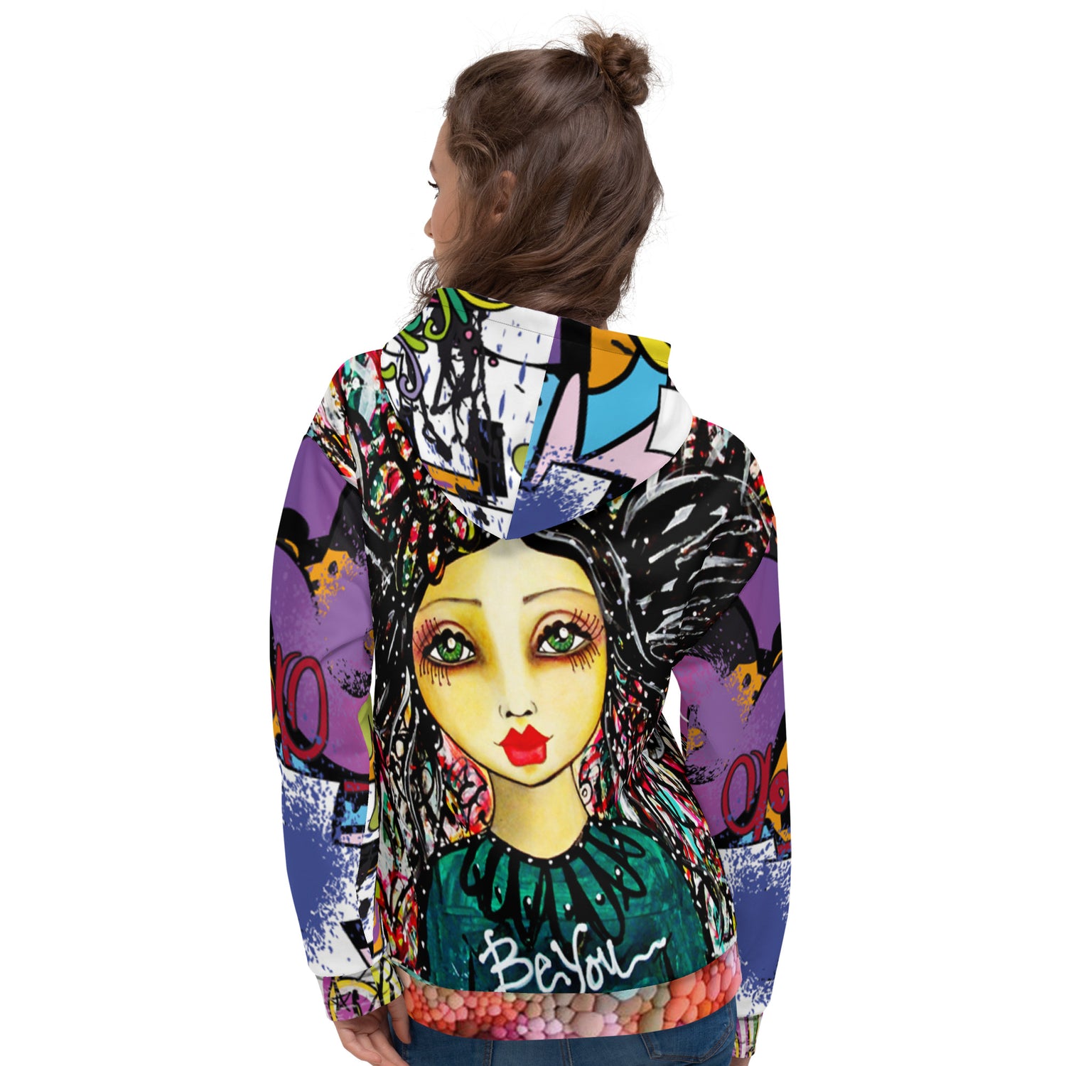 Raffaela Graffiti Sudadera con capucha unisex