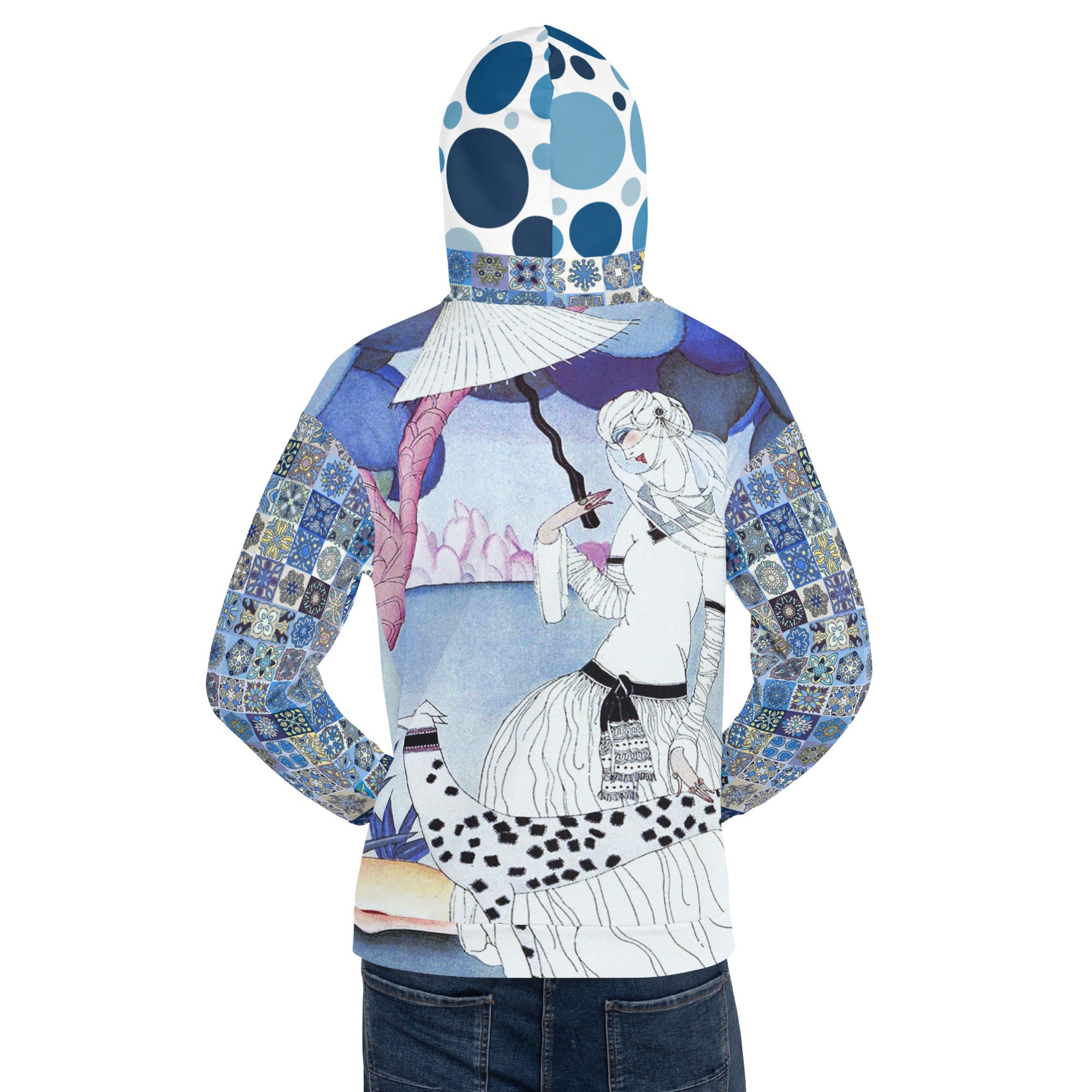 Sudadera con capucha unisex The Blue Alameda Dalmation