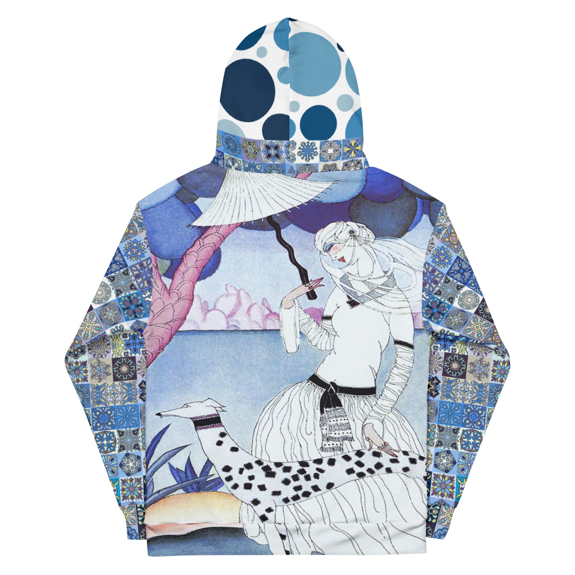 Sudadera con capucha unisex The Blue Alameda Dalmation