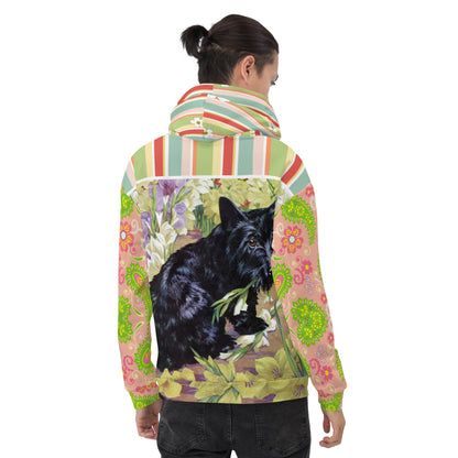 Sudadera con capucha unisex The Florist Scottie Dog Redux