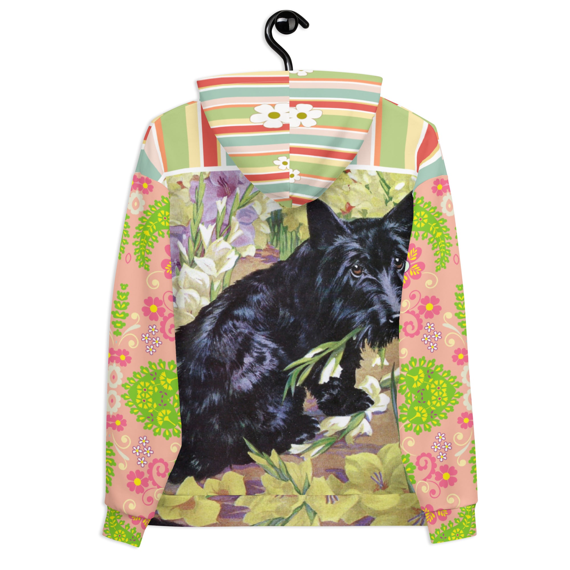 Sudadera con capucha unisex The Florist Scottie Dog Redux