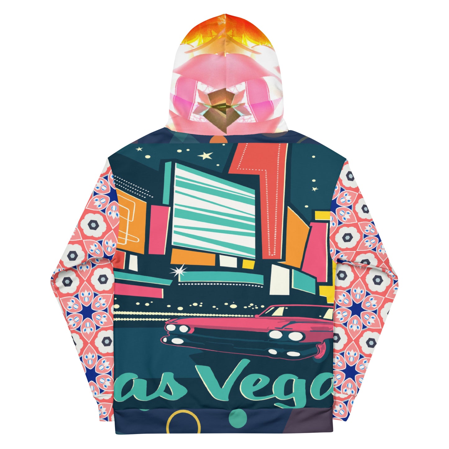 Las Vegas Cool Vintage Print Unisex Hoody