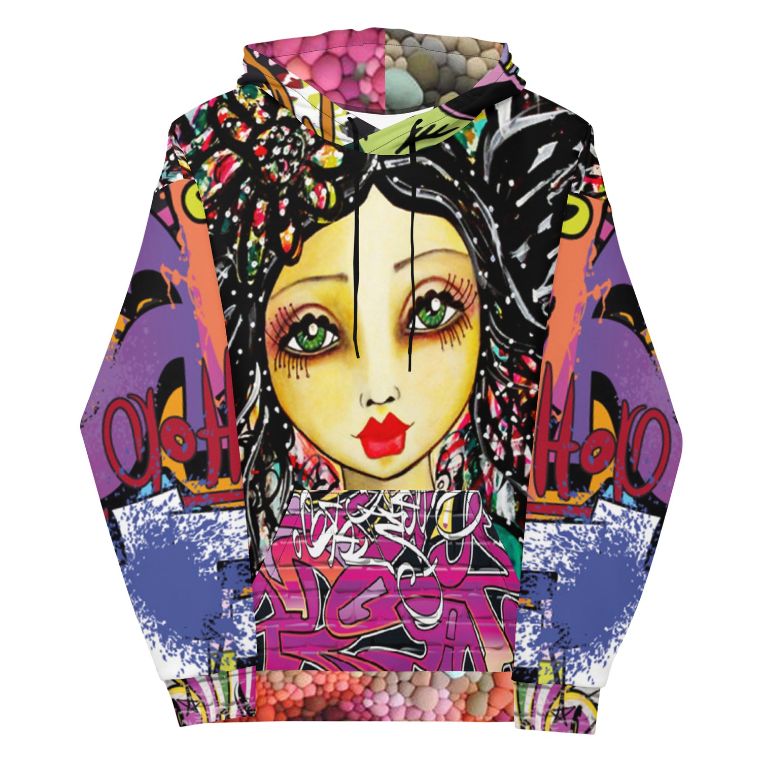 Raffaela Graffiti Sudadera con capucha unisex