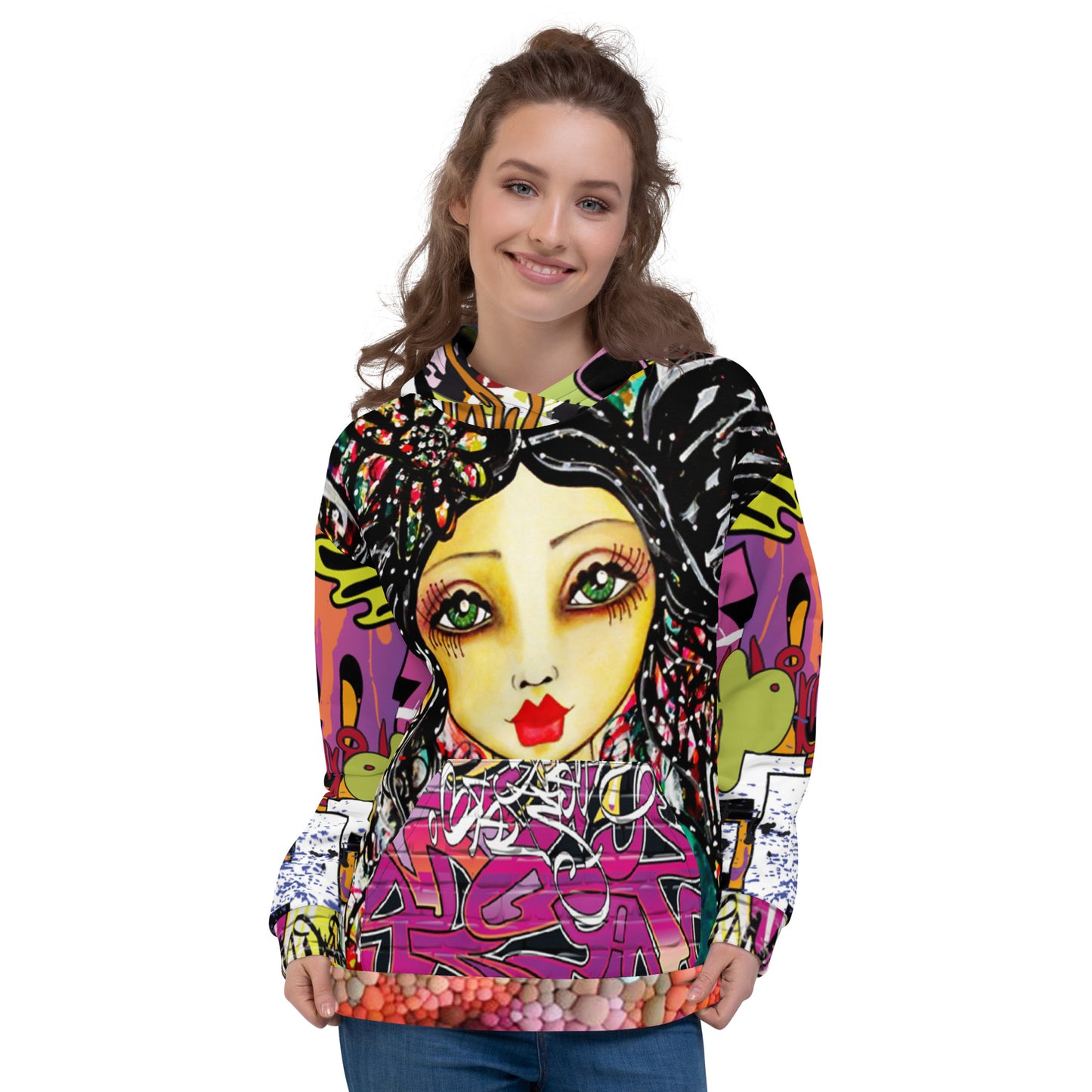 Raffaela Graffiti Unisex Hoody