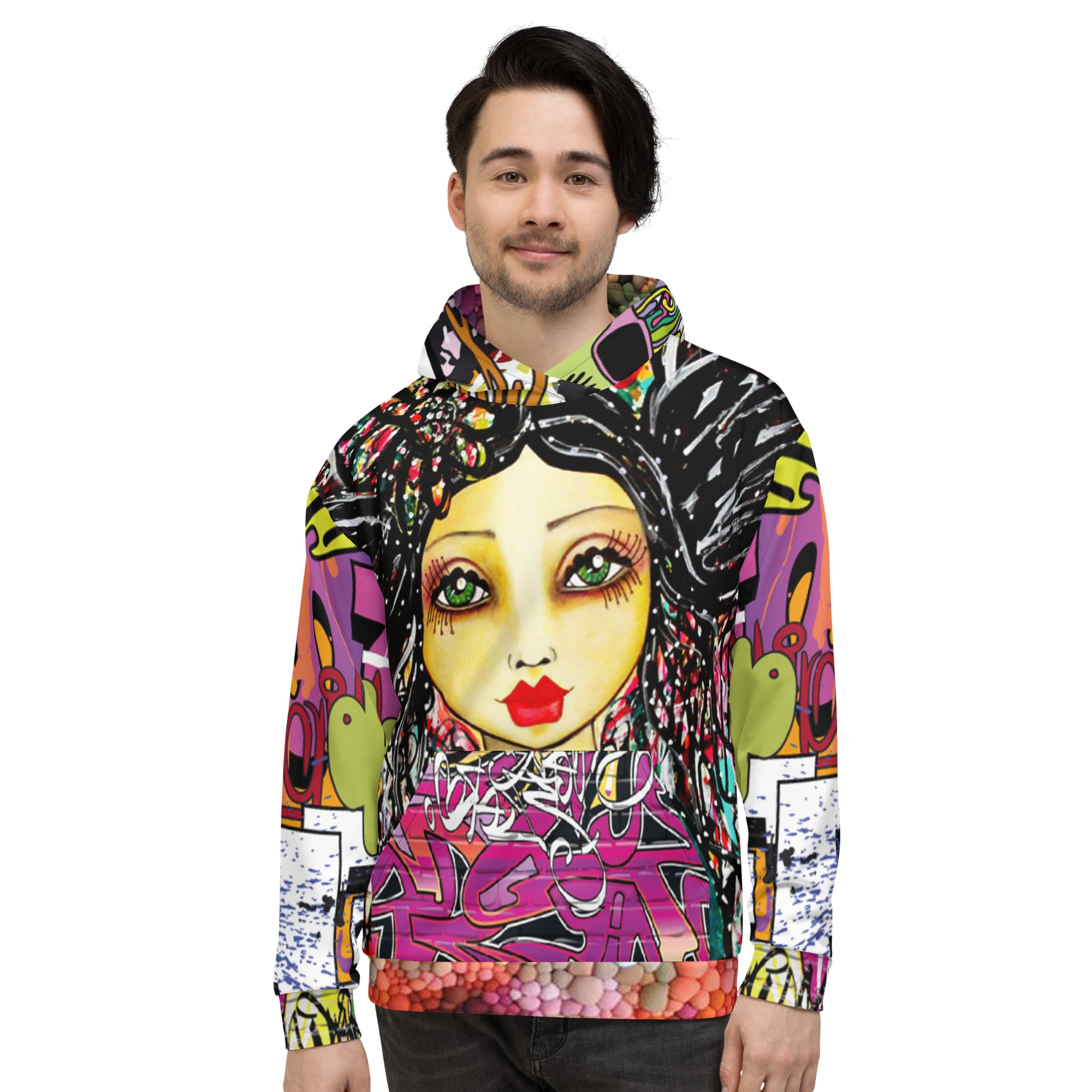 Raffaela Graffiti Sudadera con capucha unisex