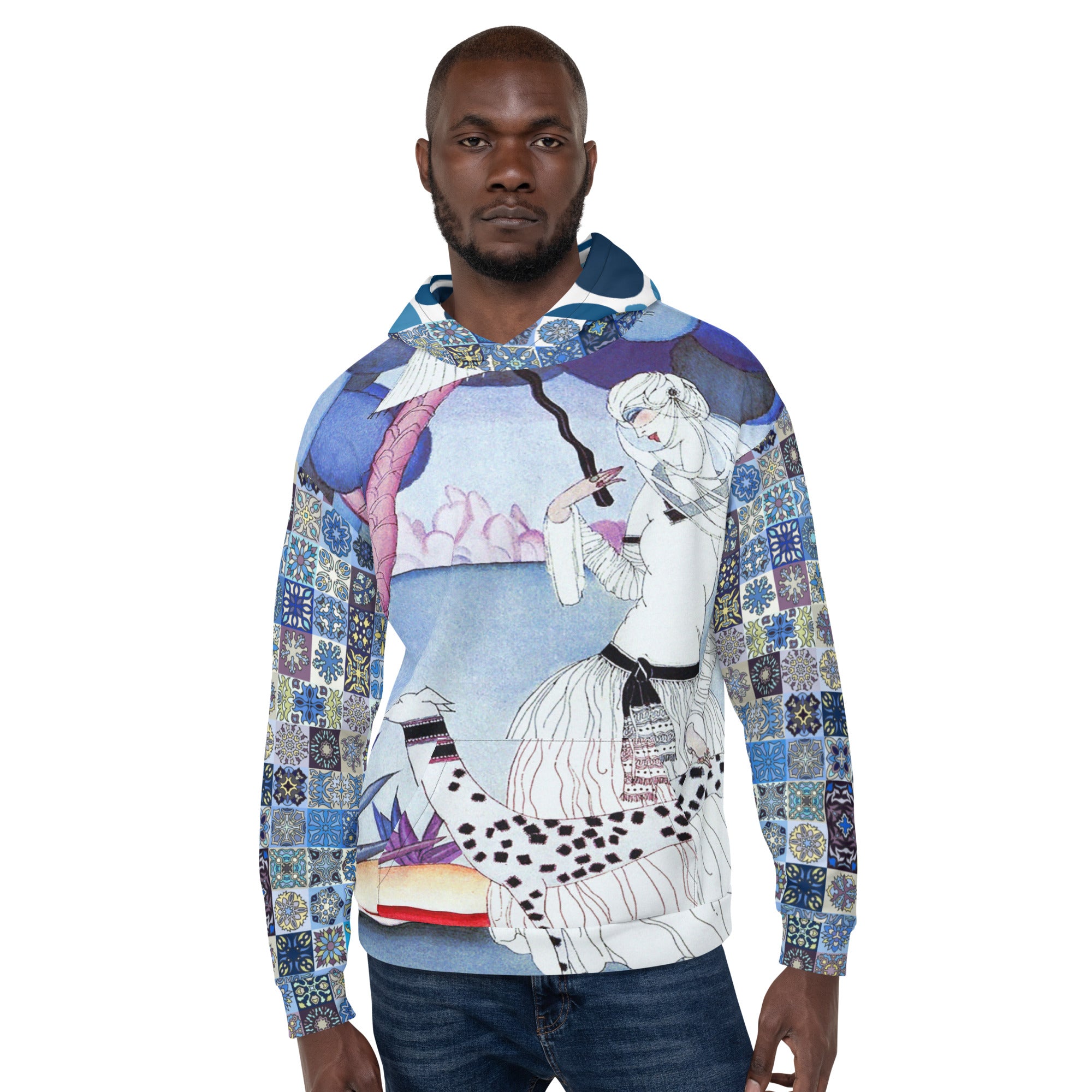 The Blue Alameda Dalmation Unisex Hoody