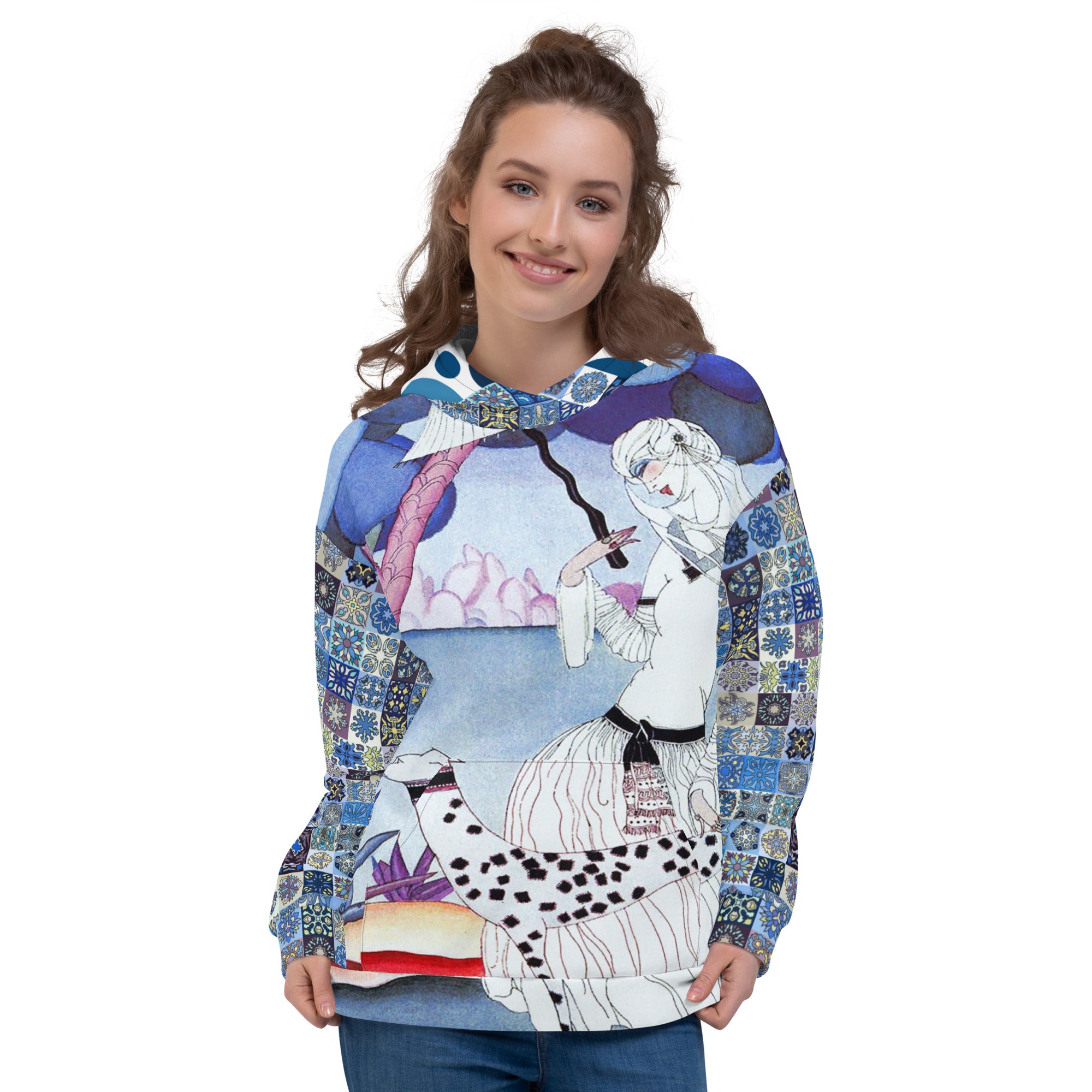 The Blue Alameda Dalmation Unisex Hoody