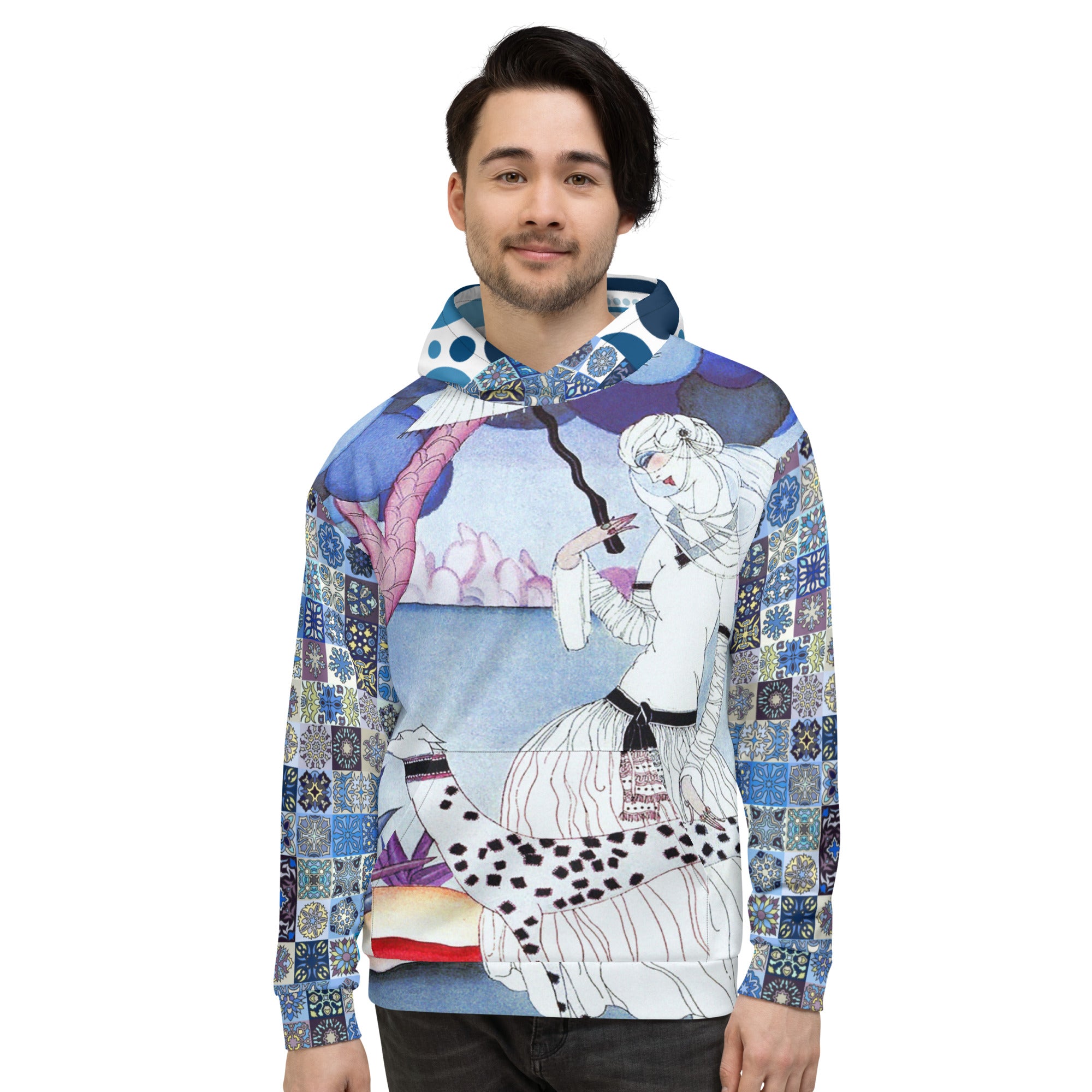 Sudadera con capucha unisex The Blue Alameda Dalmation