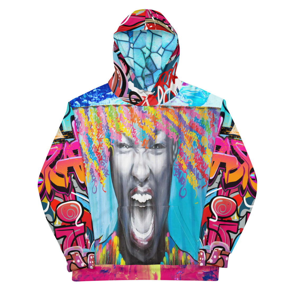 Exhilaration Graffiti Unisex Hoody