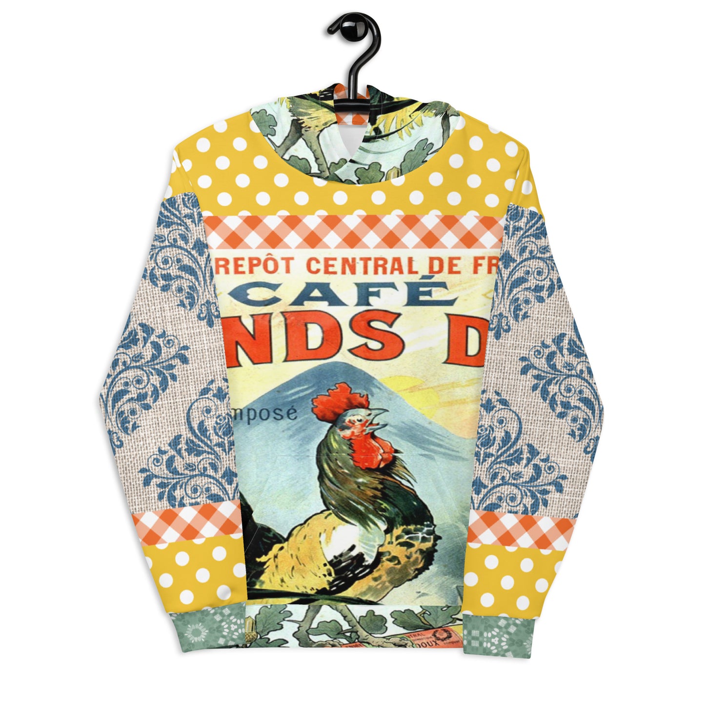 Sudadera con capucha unisex Le Gaulois Gallic French Rooster