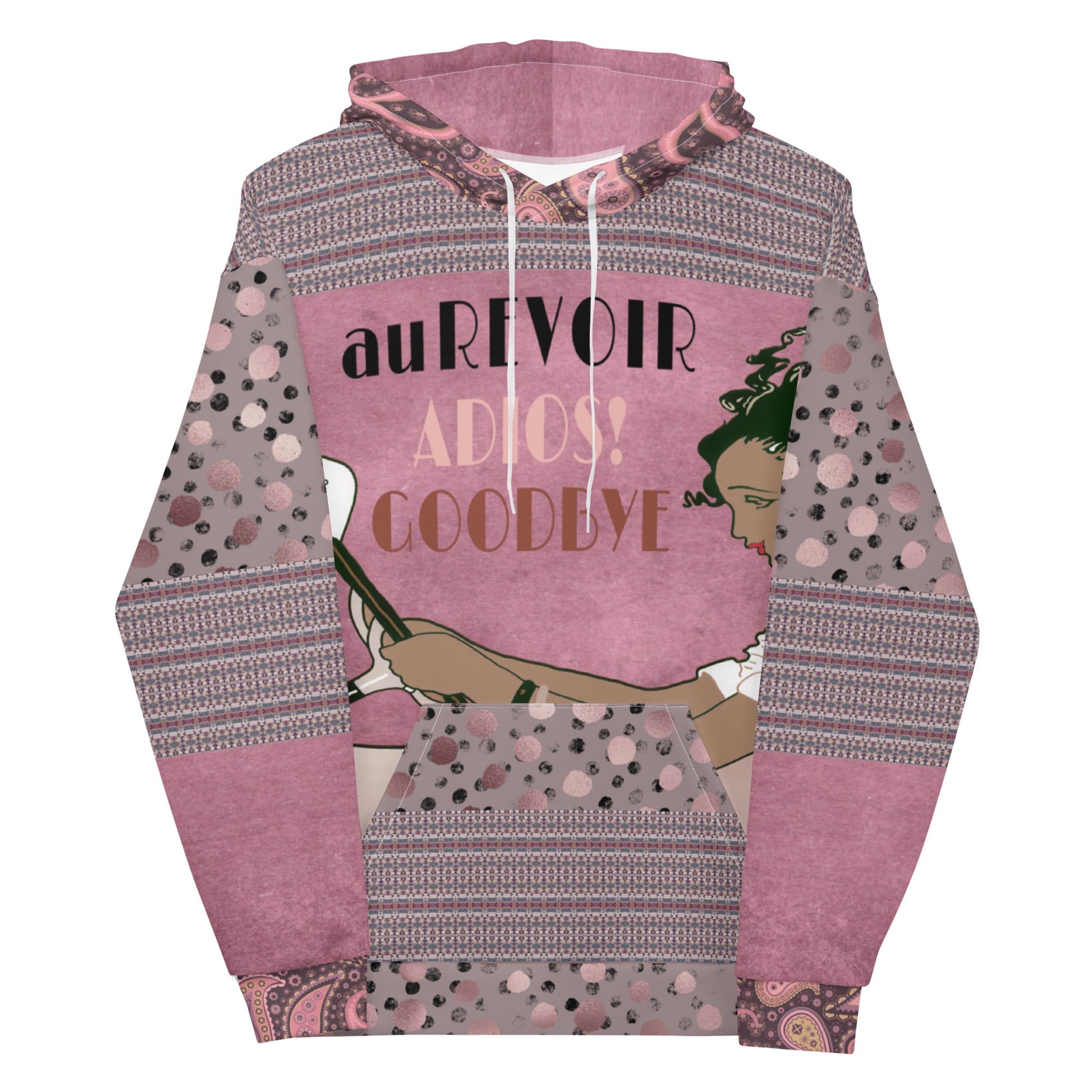 Adios! Pink Unisex Hoody