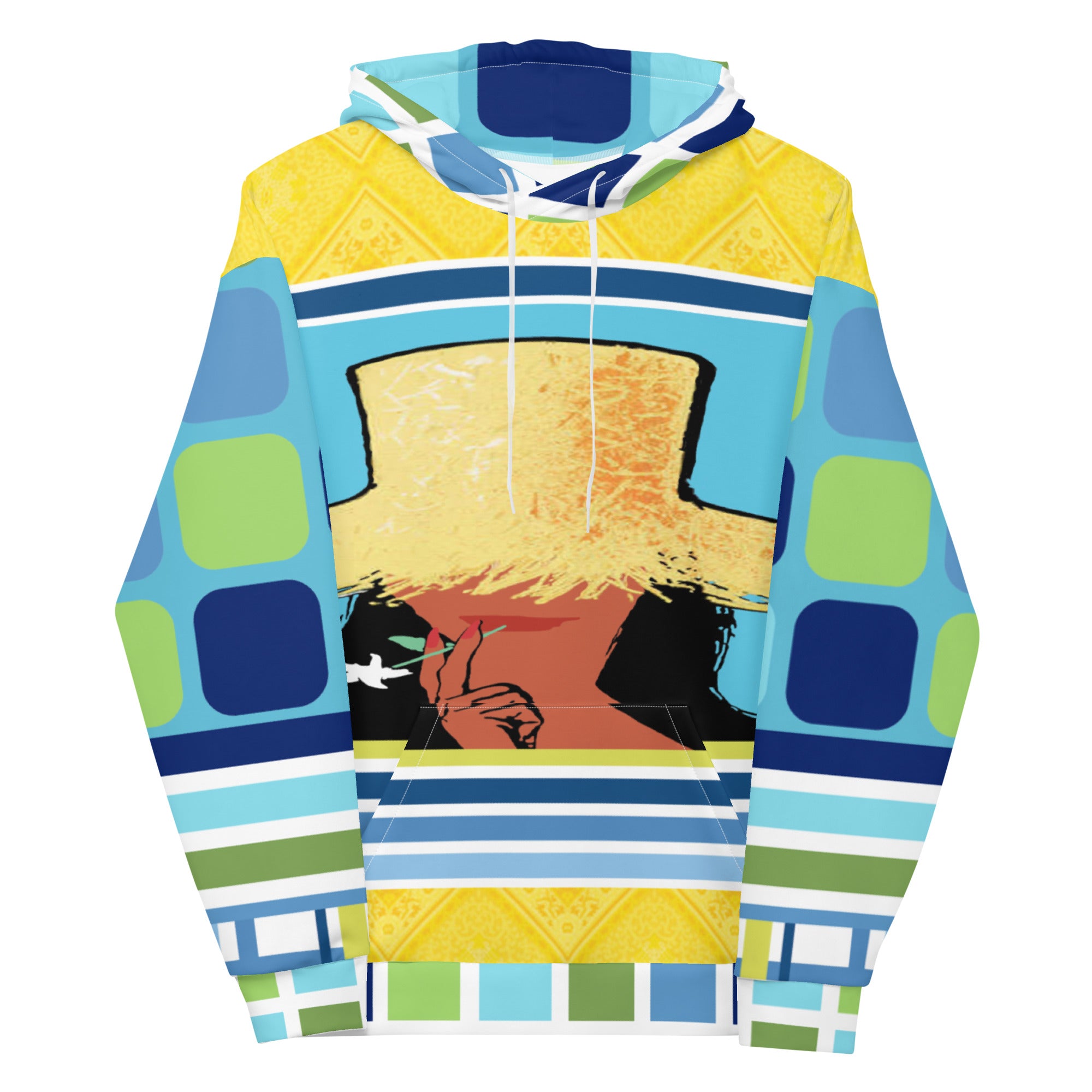 Sudadera con capucha unisex Tahiti Girl Bright Lights