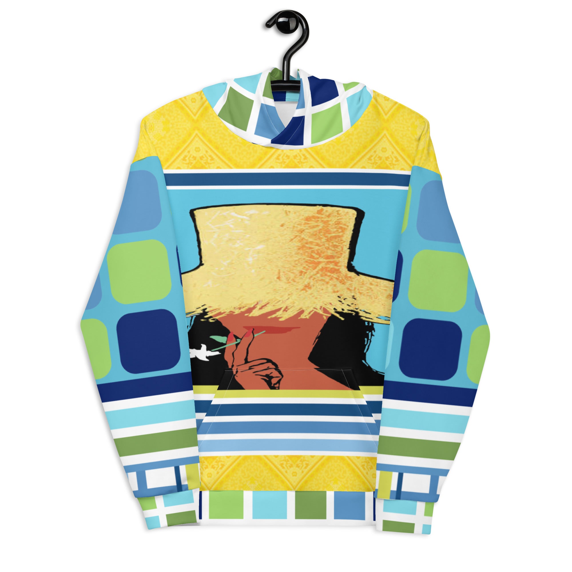 Sudadera con capucha unisex Tahiti Girl Bright Lights