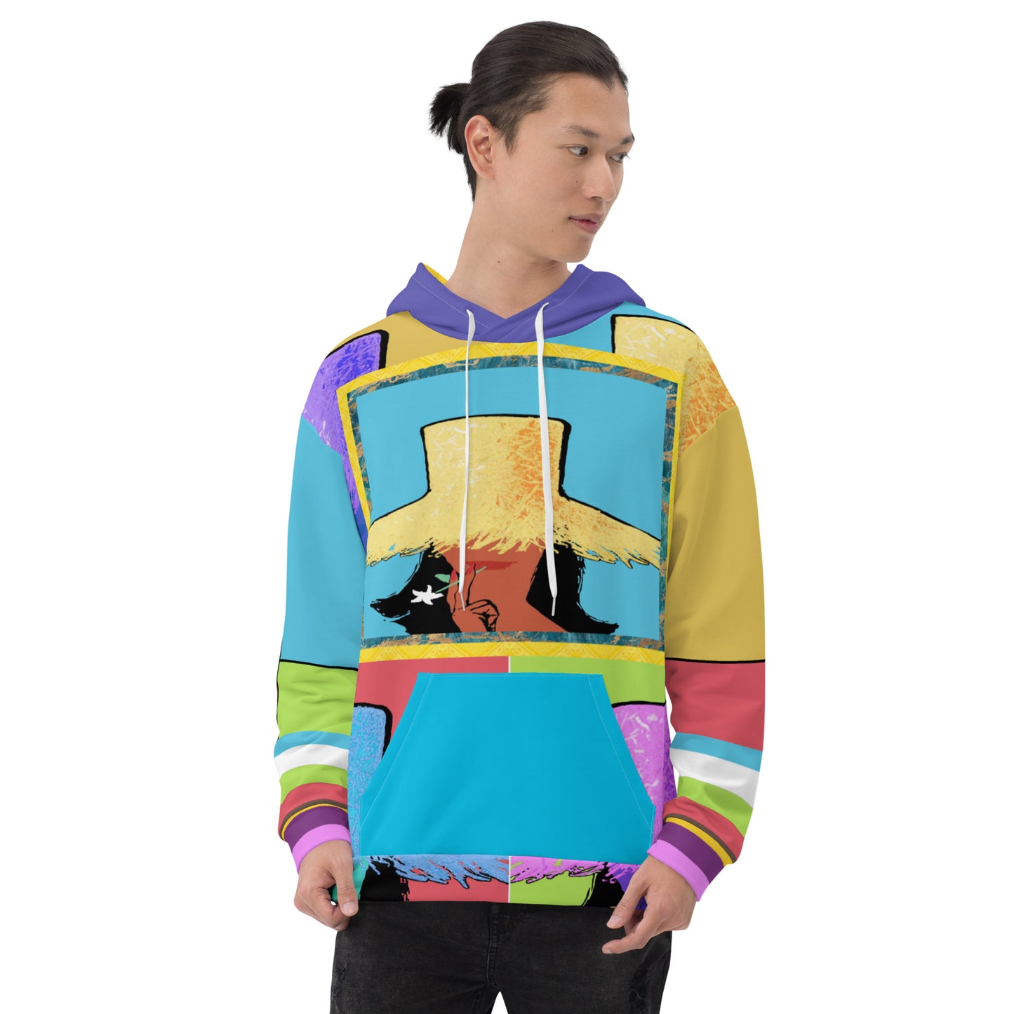 Sudadera con capucha unisex Tahiti Girl Calypso