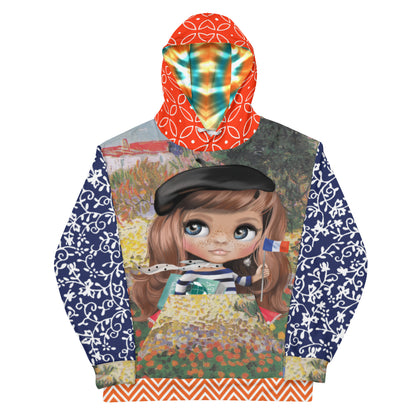 Paris Paris Beret Girl Unisex Hoody