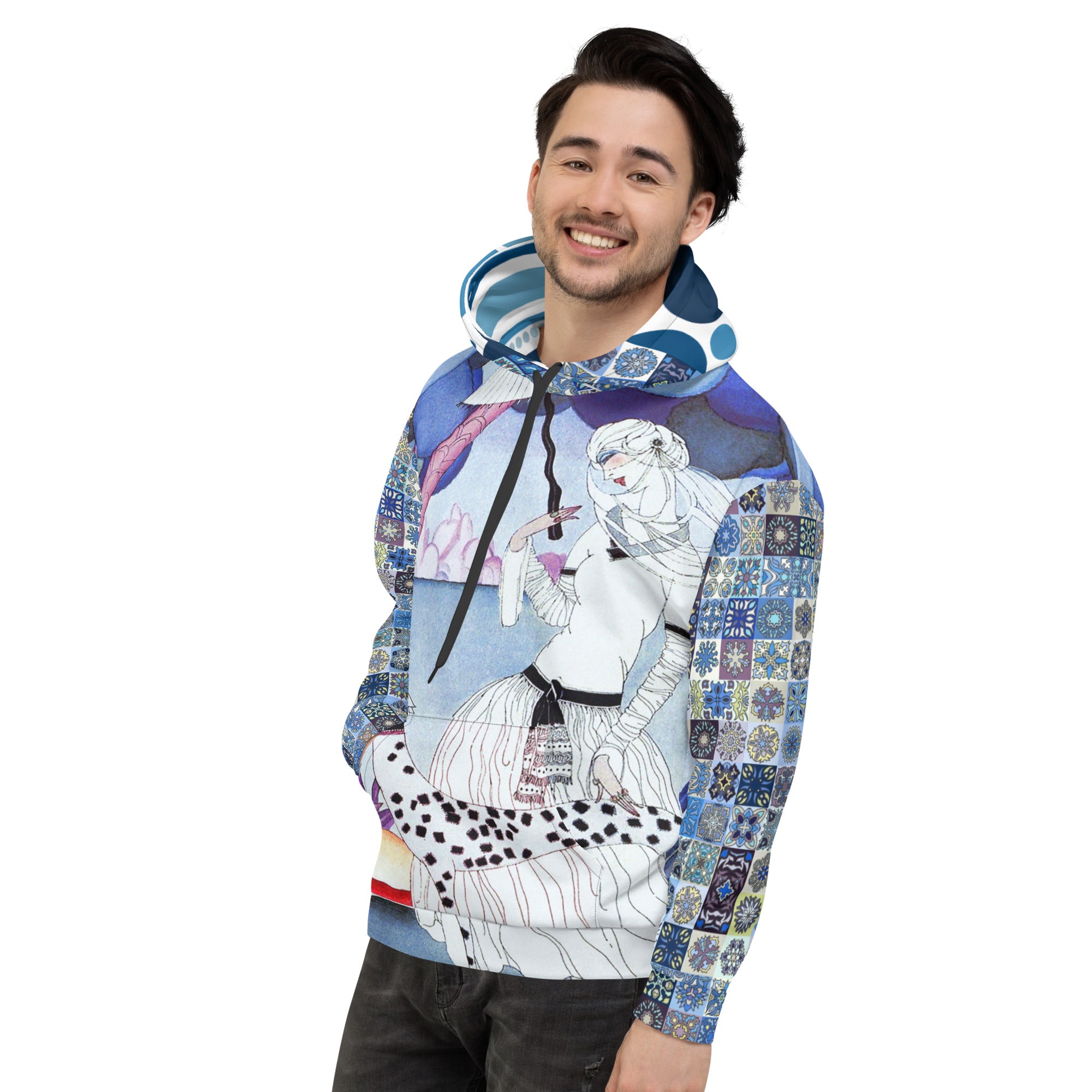 Sudadera con capucha unisex The Blue Alameda Dalmation