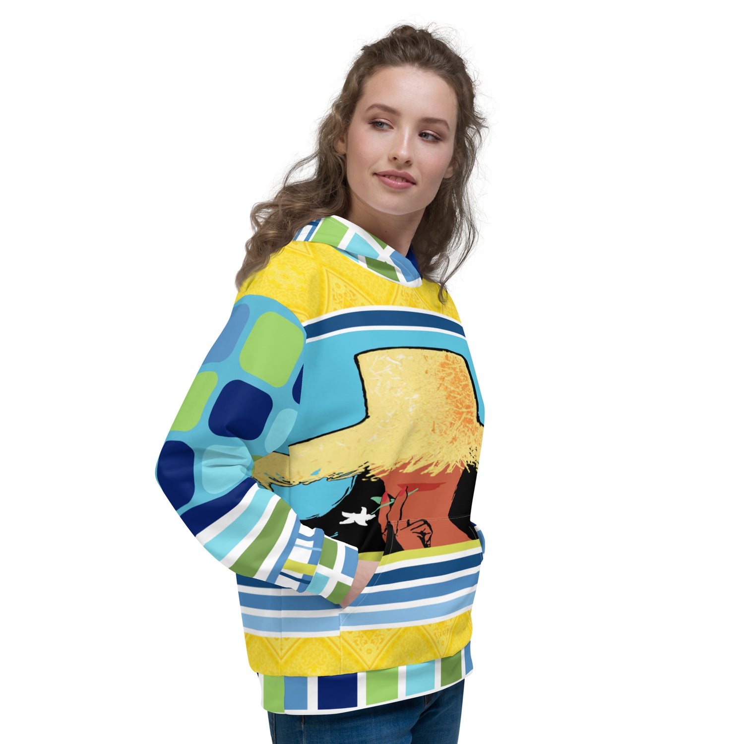 Tahiti Girl Bright Lights Unisex Hoody