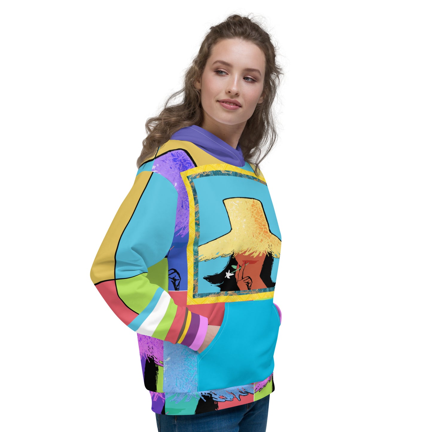 Tahiti Girl Calypso Unisex Hoody