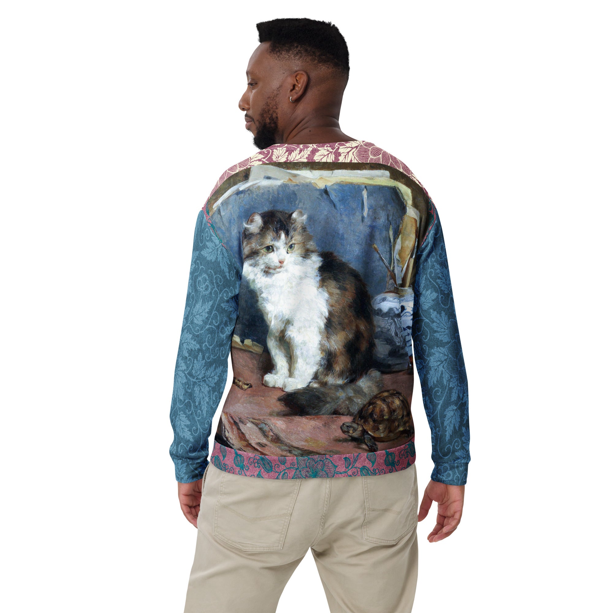 Sudadera unisex Odd Couple Cat y Tortuga