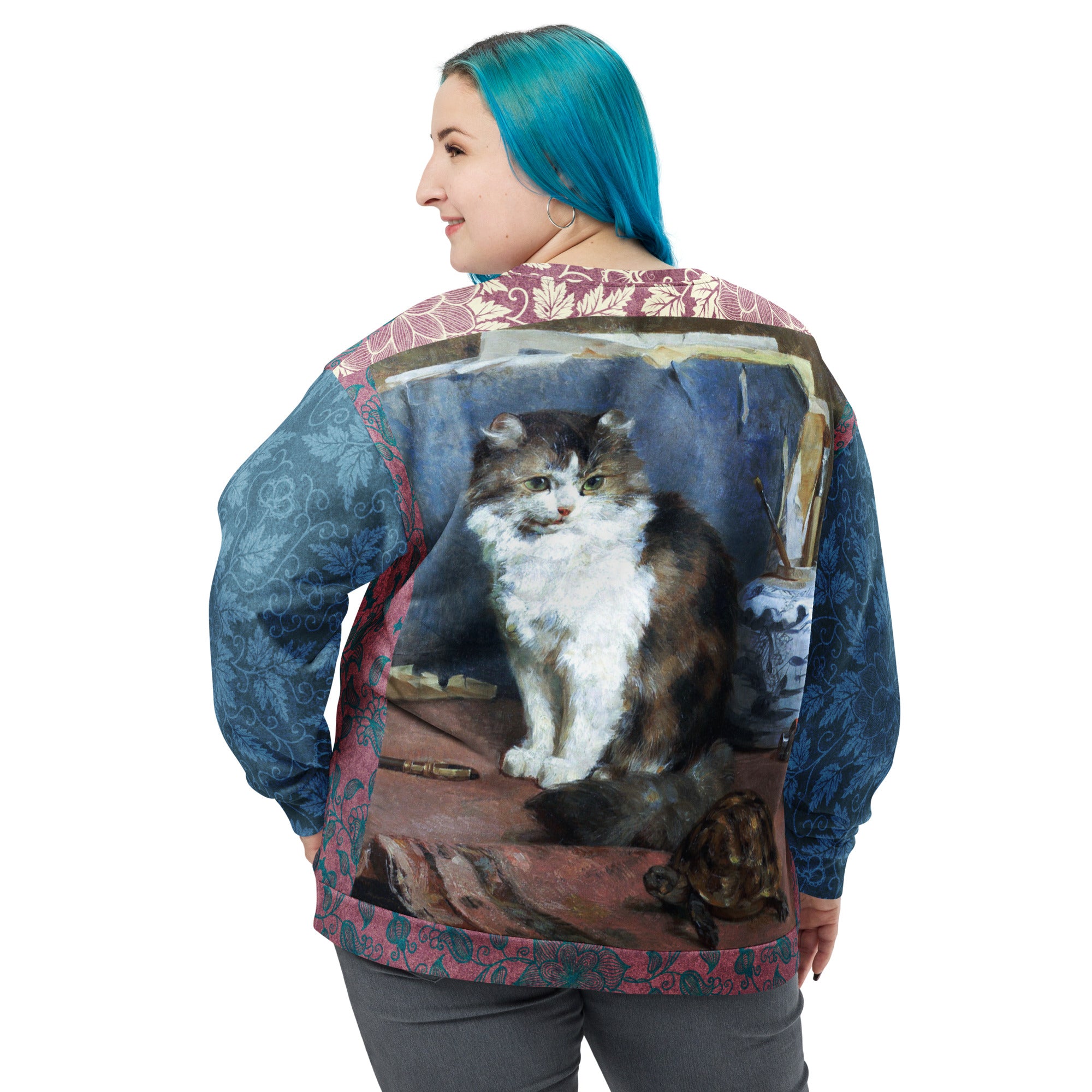 Sudadera unisex Odd Couple Cat y Tortuga