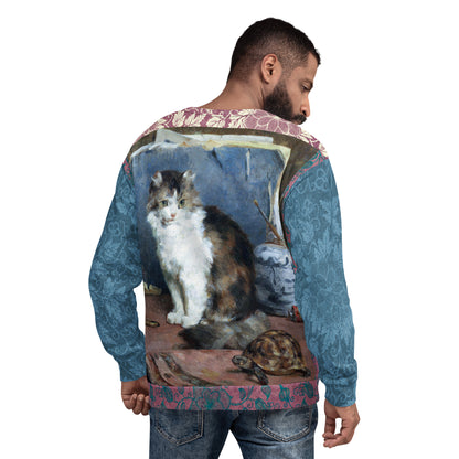 Sudadera unisex Odd Couple Cat y Tortuga