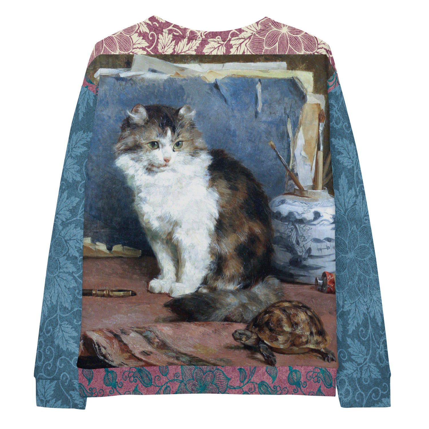 Sudadera unisex Odd Couple Cat y Tortuga