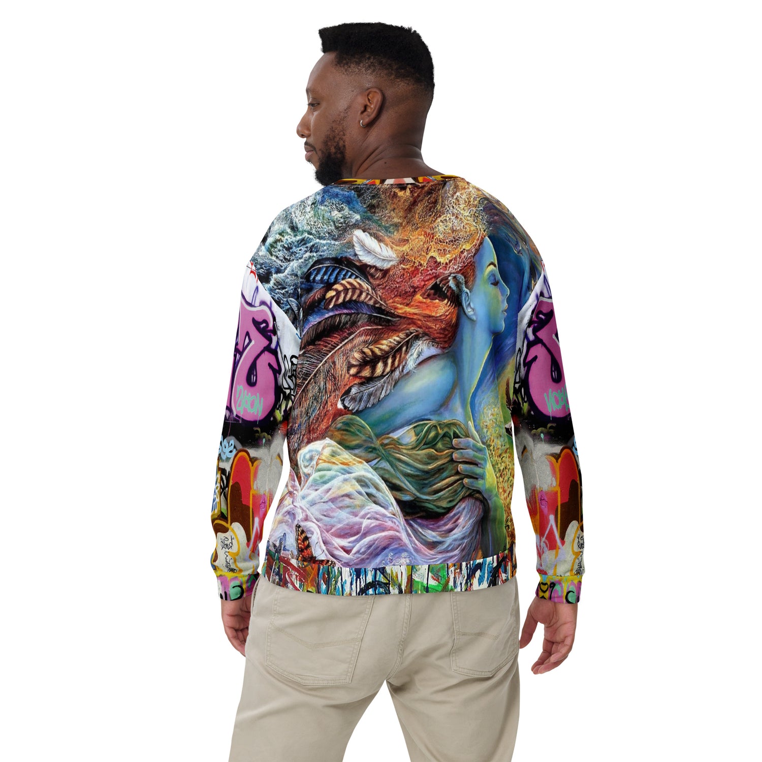 Vesuvia Graffiti Unisex Sweatshirt