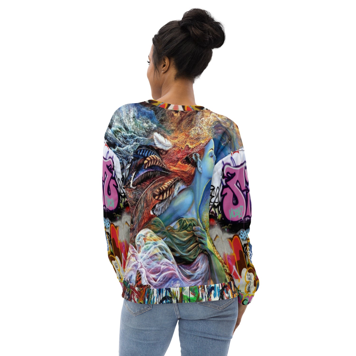 Vesuvia Graffiti Unisex Sweatshirt