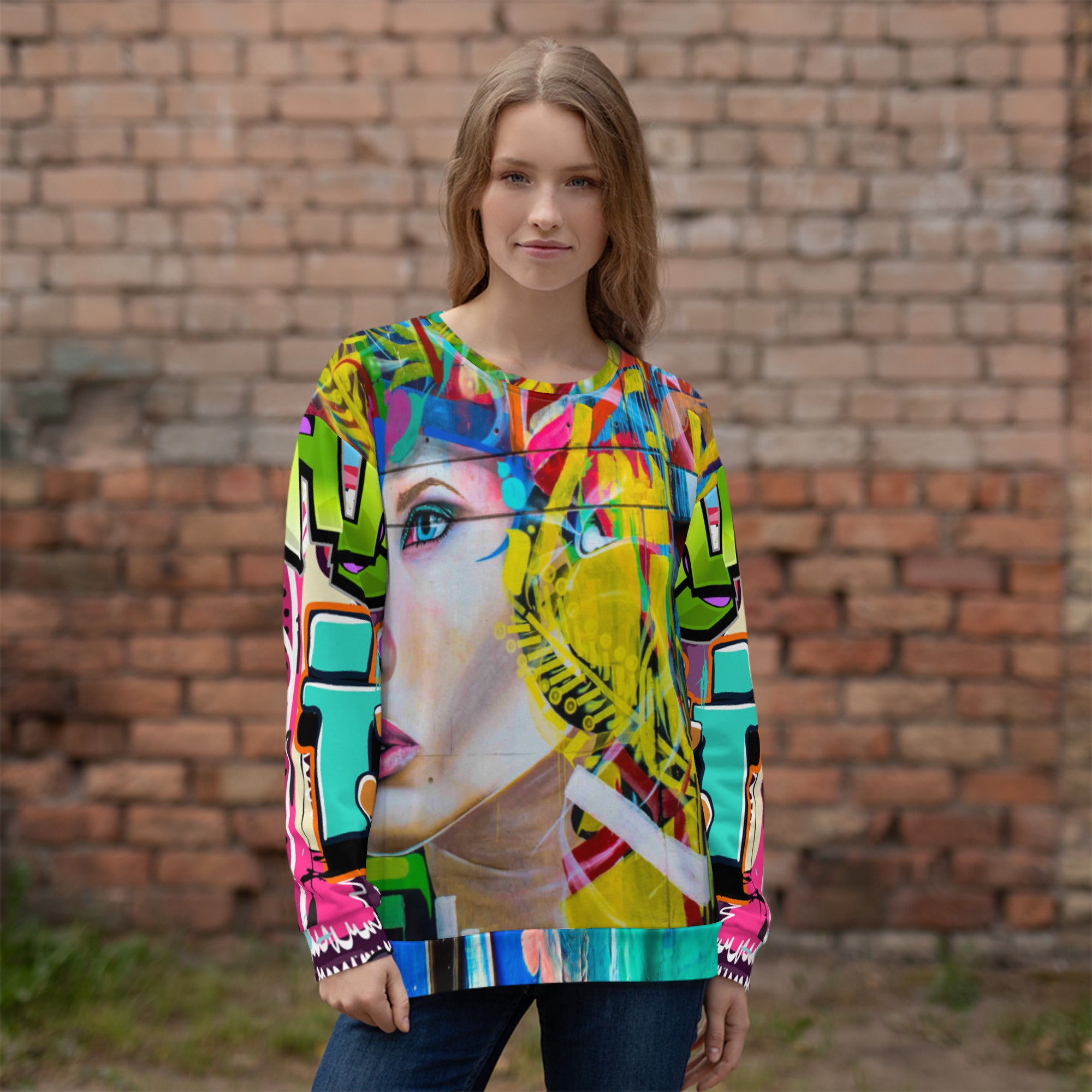 Sudadera unisex Mundialis Graffiti