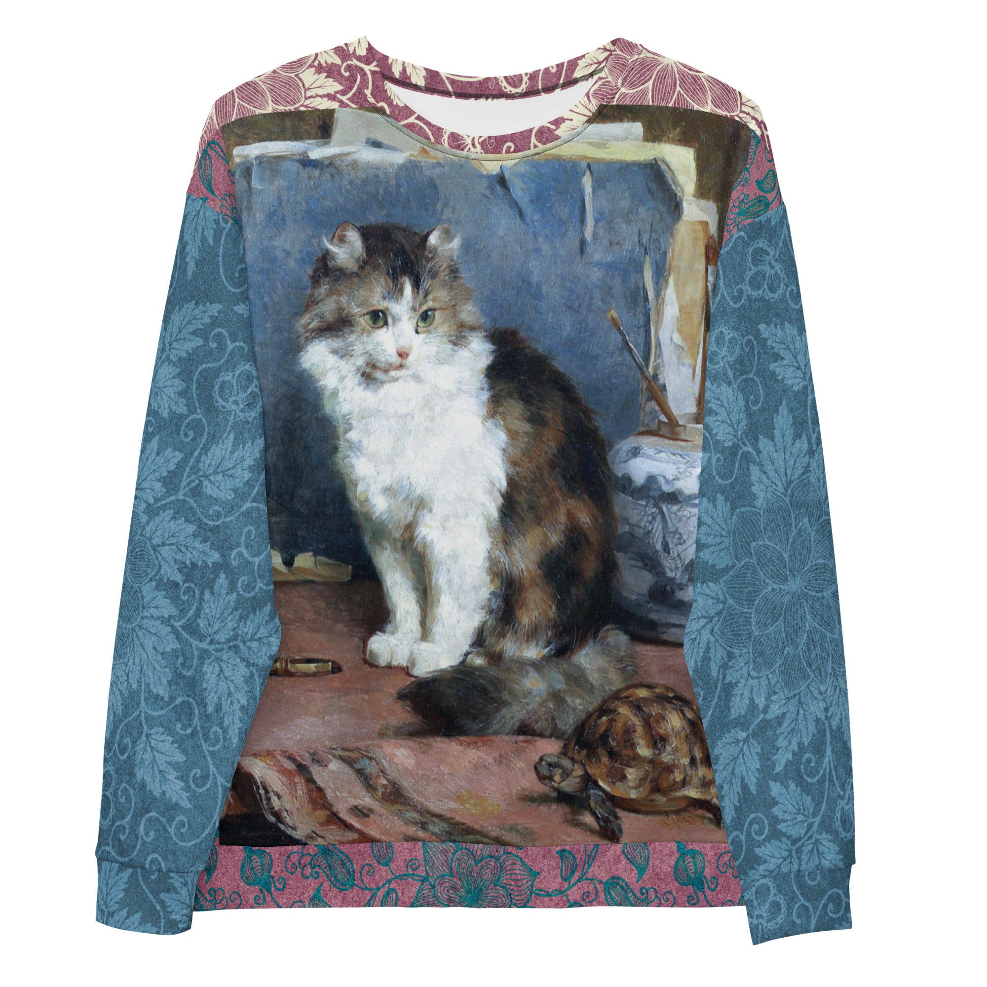 Sudadera unisex Odd Couple Cat y Tortuga