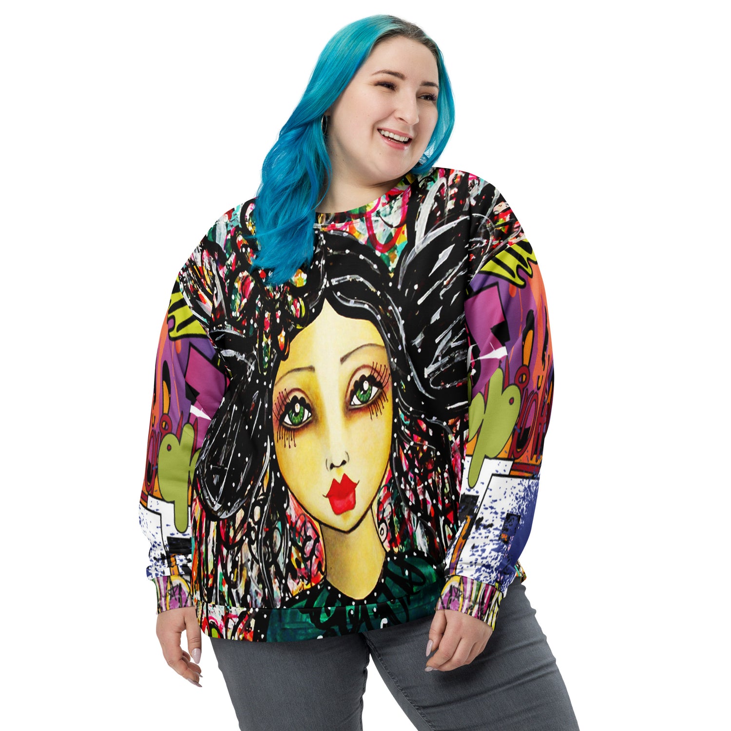 Sudadera Raffaela Graffiti Unisex