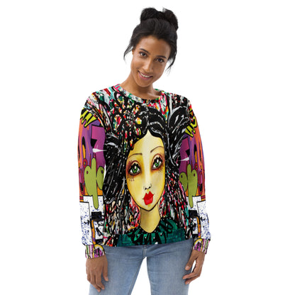 Raffaela Graffiti Unisex Sweatshirt