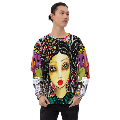 Raffaela Graffiti Unisex Sweatshirt