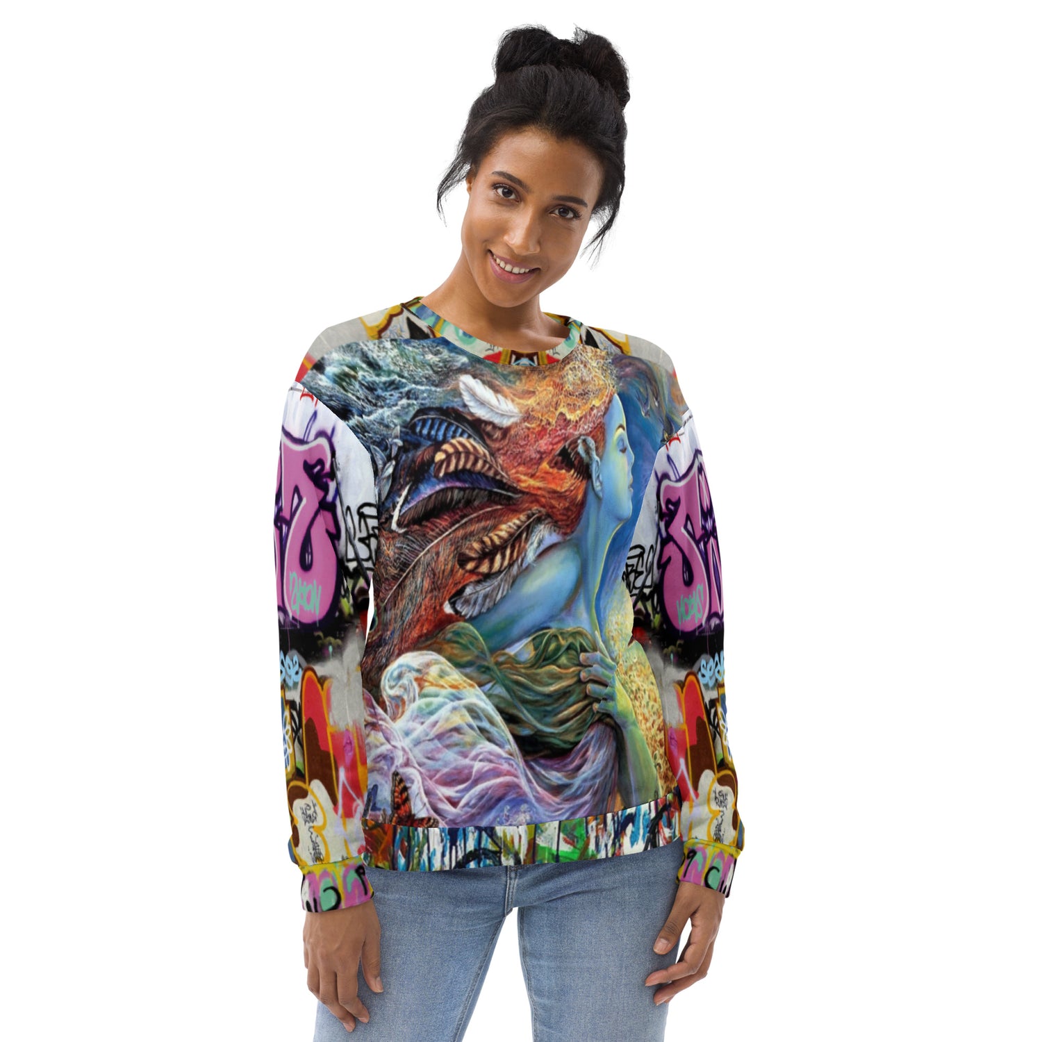 Vesuvia Graffiti Unisex Sweatshirt