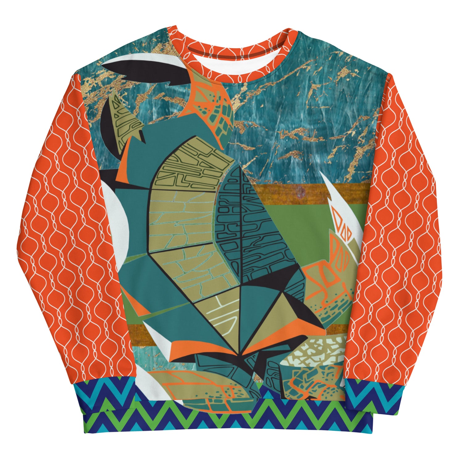 Galapagos Turtle Island Unisex Sweatshirt