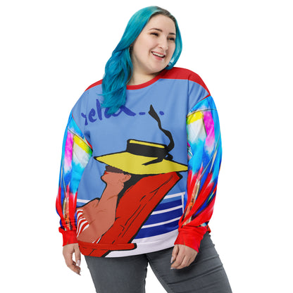 Relax Go To IT! Vacation-Themed Unisex Sweatshirt