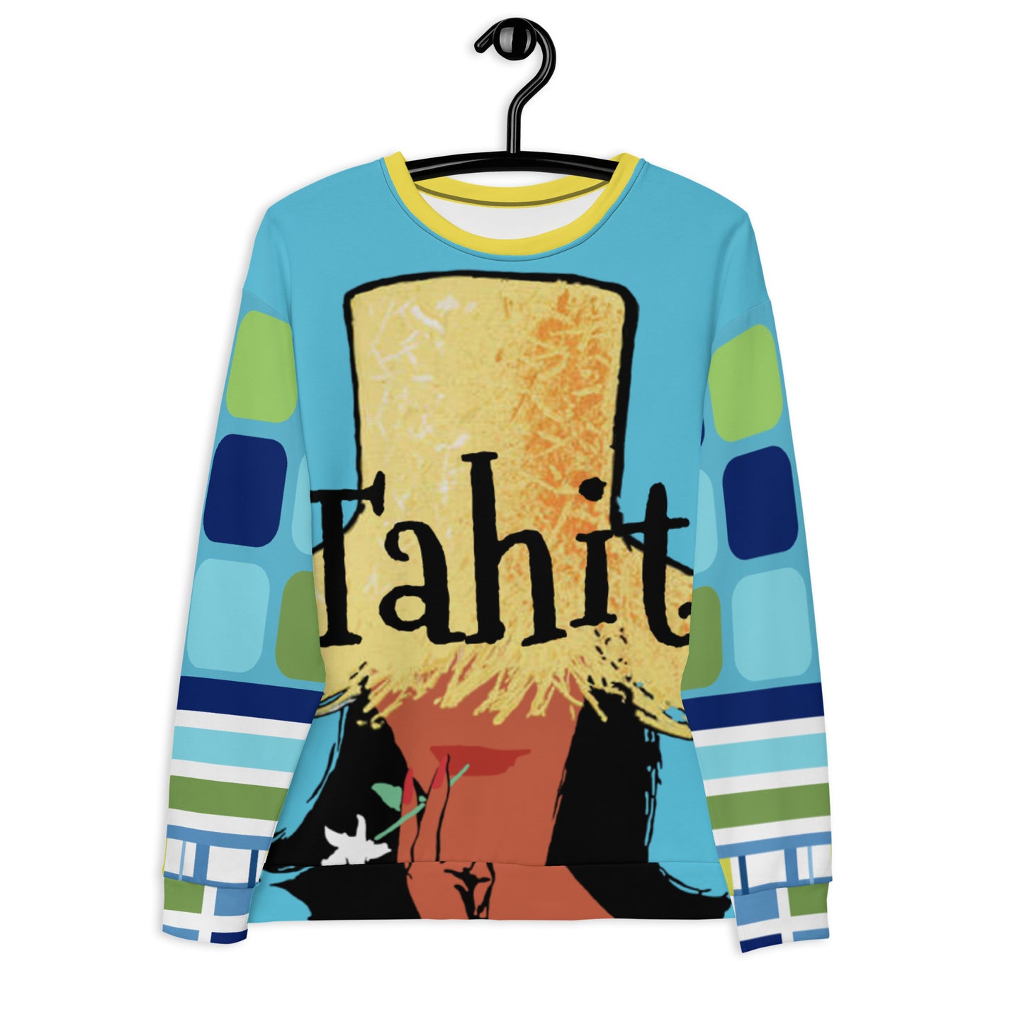 Tahiti Girl Bright Lights Unisex Sweatshirt